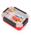 Eazy Kids  Steel Bento Lunch Box for Boys - Red